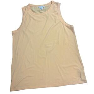 Athleta Women’s XL Tank Orange Sleeveless Casual Travel Lounge Minimalist